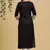 Black printed rayon kurtas-and-kurtis