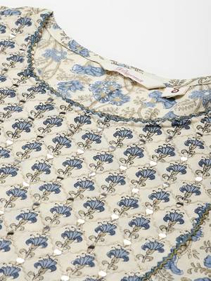 Off-white zari cotton salwar 4
