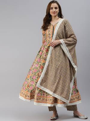 Yellow gotta patti cotton salwar 1