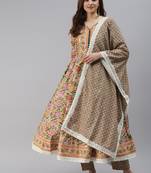 Yellow gotta patti cotton salwar