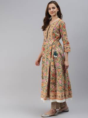Yellow gotta patti cotton salwar 3
