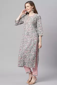Blue gotta patti cotton salwar