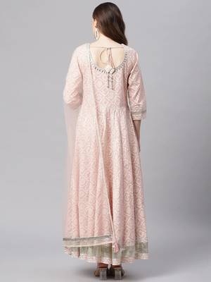 Pink gotta patti cotton salwar 2