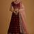 Letest Designer Satin Embroidery Work Lehenga Choli