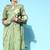 Kimisha Women's Olive Georgette Sequence Work Saree With Blouse Piece