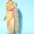 Women'S Beige Net Embroidered Saree With Art Silk Blouse Piece