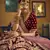 Maroon Heavy embroidery with Hand Worked Pure velvet semi stitched lehenga