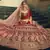 Maroon Heavy embroidery with Hand Worked Pure velvet semi stitched lehenga