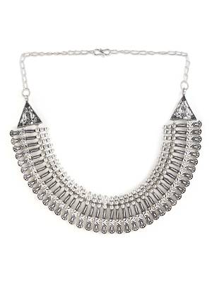 Silver na necklace-sets 5