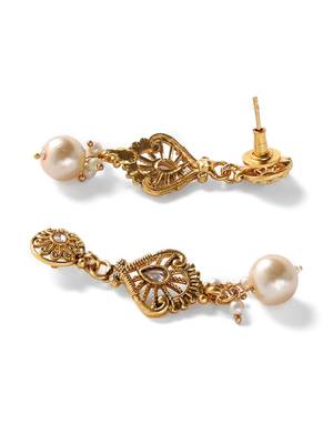 Gold artificial stone necklace-sets 3