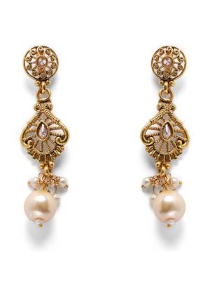 Gold artificial stone necklace-sets 4