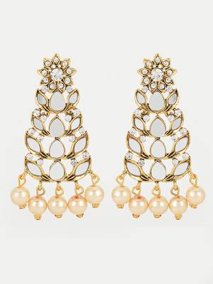 Gold mirror necklace-sets 4