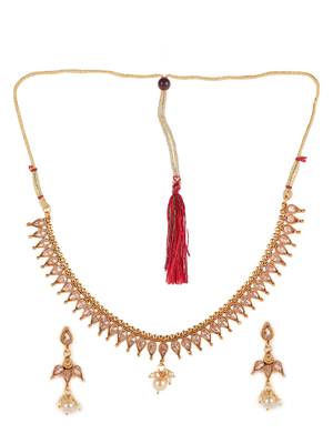 Gold kundan necklace-sets 2