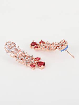 Maroon ad necklace-sets 4
