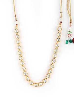 Gold kundan necklace-sets 5