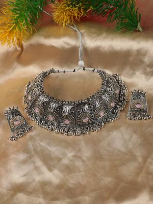 Pink kundan necklace-sets 1