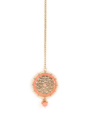 Beige kundan necklace-sets 4