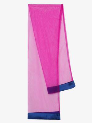 Saka Designs Magenta & Blue Lehenga Choli With Ethnic Motif 4