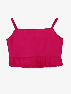 Saka Designs Magenta Ruffled Lehenga Choli With Dupatta 3