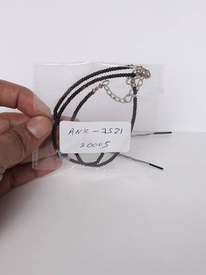 Black pearl anklets 5
