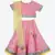 Saka Designs Pink Poly Chanderi Lehenga Choli With Dupatta