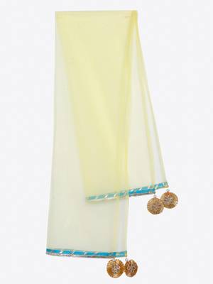 Saka Designs Pink Poly Chanderi Lehenga Choli With Dupatta 5