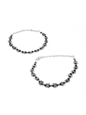 Black pearl anklets 3