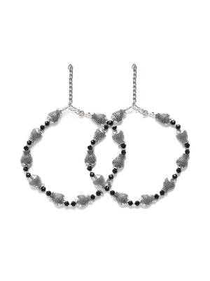 Black pearl anklets 2