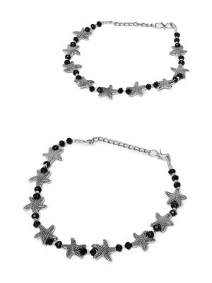 Black pearl anklets 3