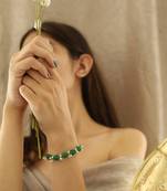 Green pearl bracelets