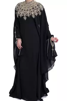 Sale Muslim Ramadan Women Islamic Abaya Long Sleeve Dress Formal Party Jilbab Dubai Wedding Gown