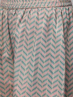Pink printed cotton kurta-suits 5