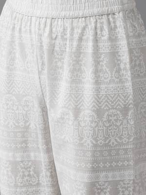 Blue embroidered cotton kurta-suits 5