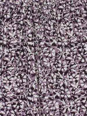 Mauve embroidered rayon palazzo-kurta 5