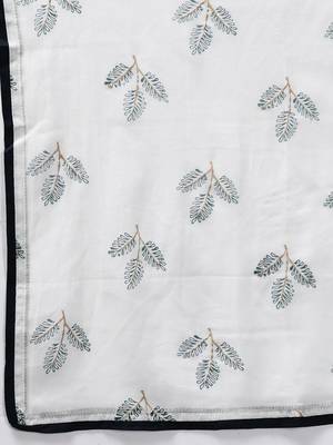 Navy-blue embroidered rayon kurta-suits 5