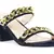 Black Block Heel Slide Sandals