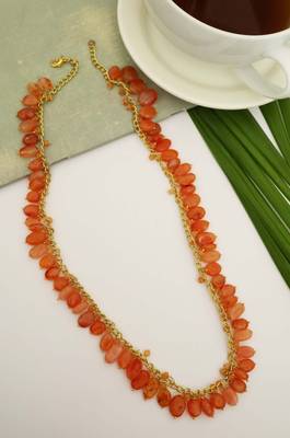 Orange necklaces 3