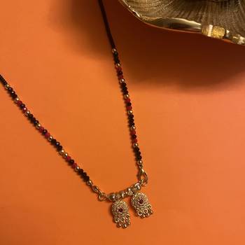 Gold mangalsutra 1
