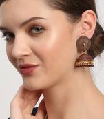 Maroon earrings