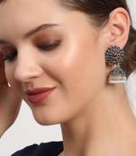 Green earrings