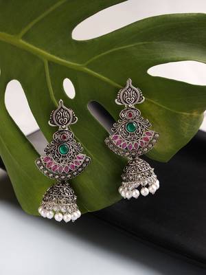 Pink earrings 1
