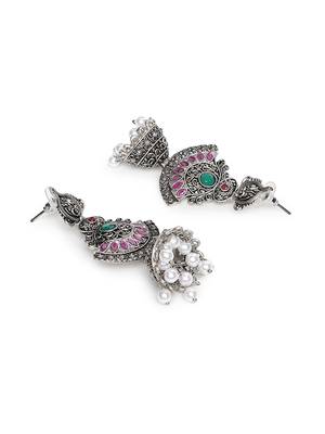 Pink earrings 3