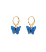 Blue Butterfly Earring for Women and Girls 