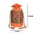 Lalhaveli Indian Ethnic Potli bag Ladies Handbag Purse for Bridal Batwa Pearls Handle Purse Clutch Purse for Women