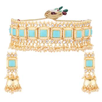 Blue collar-necklace 5