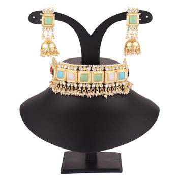 Multicolor collar-necklace 1