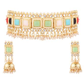 Multicolor collar-necklace 2