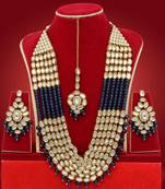 Blue necklace-sets