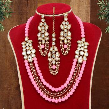 Pink necklace-sets 1