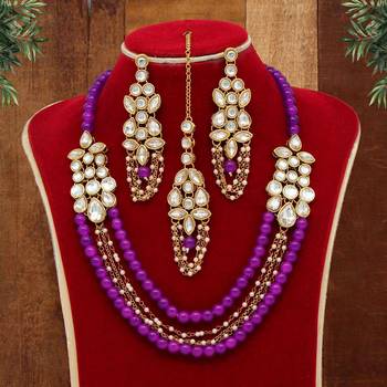 Purple necklace-sets 1